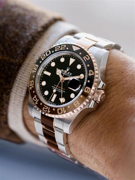 size of rolex gmt master ii